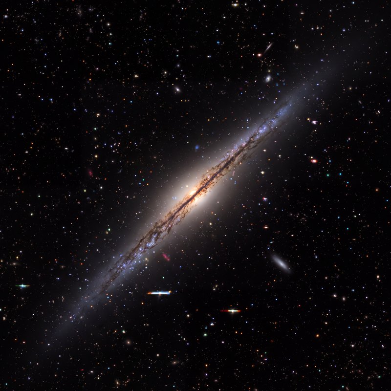 The Needle Galaxy, NGC 4565, finished for print