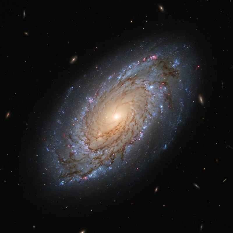 UGC 11417, telescope photograph finished for print