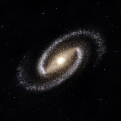 Rendering of PGC 11521 from its measured parameters