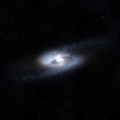 Rendering of PGC 11643 from its measured parameters