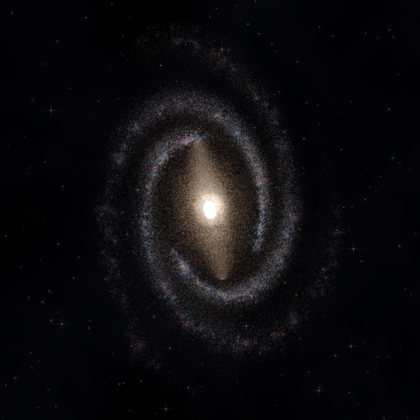 Rendering of PGC 13434 from its measured parameters