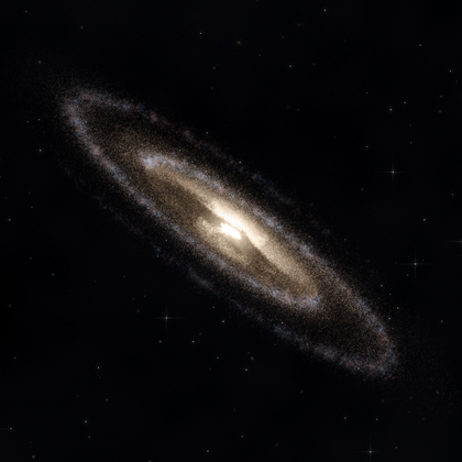 Rendering of PGC 13544 from its measured parameters