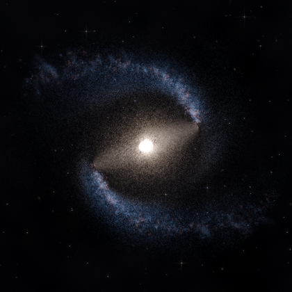 Rendering of PGC 15821 from its measured parameters