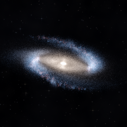 Rendering of PGC 16517 from its measured parameters