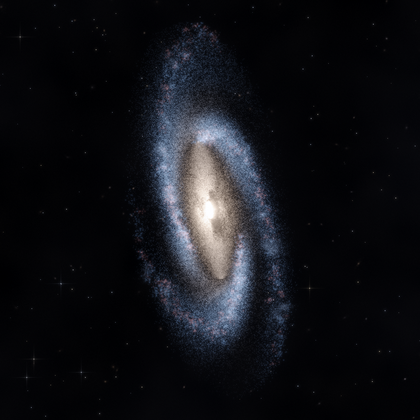 Rendering of PGC 16716 from its measured parameters