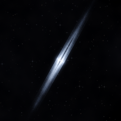 Rendering of PGC 17174 from its measured parameters