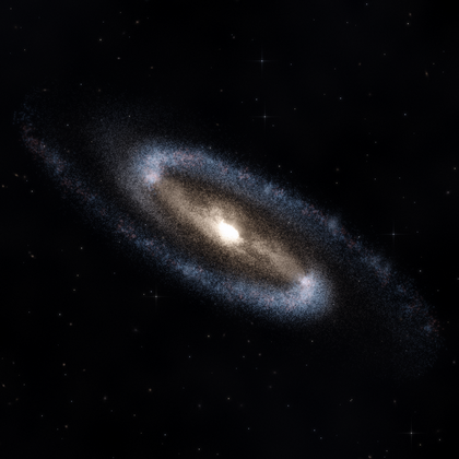 Rendering of PGC 17195 from its measured parameters