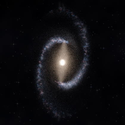 Rendering of PGC 17625 from its measured parameters