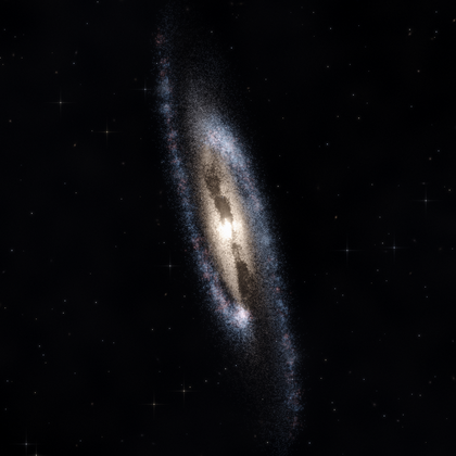 Rendering of PGC 18751 from its measured parameters
