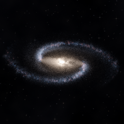 Rendering of PGC 21033 from its measured parameters