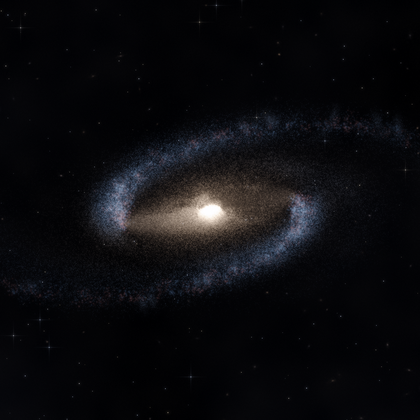 Rendering of PGC 23222 from its measured parameters