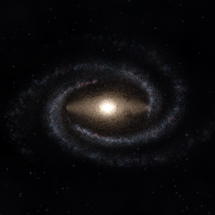 Rendering of PGC 23303 from its measured parameters