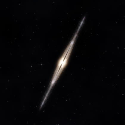 Rendering of PGC 24784 from its measured parameters