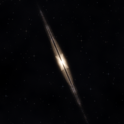 Rendering of PGC 2482 from its measured parameters