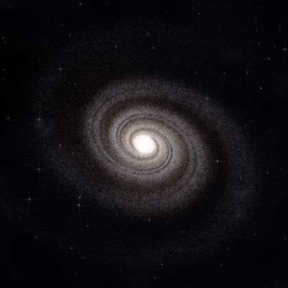 Rendering of PGC 25861 from its measured parameters