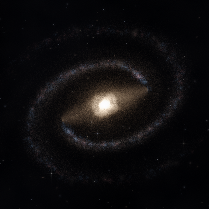 Rendering of PGC 26034 from its measured parameters