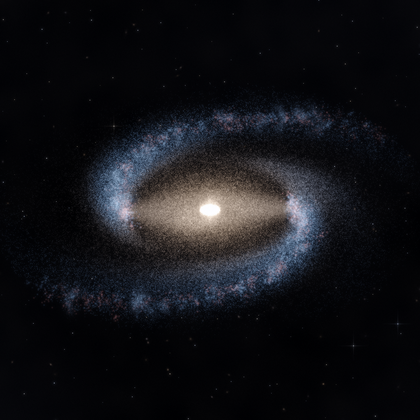 Rendering of PGC 26259 from its measured parameters