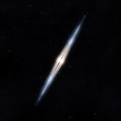 Rendering of PGC 26498 from its measured parameters