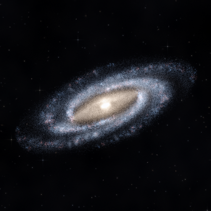 Rendering of PGC 27077 from its measured parameters