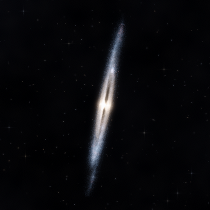 Rendering of PGC 28186 from its measured parameters