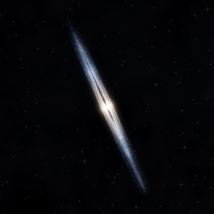 Rendering of PGC 28517 from its measured parameters