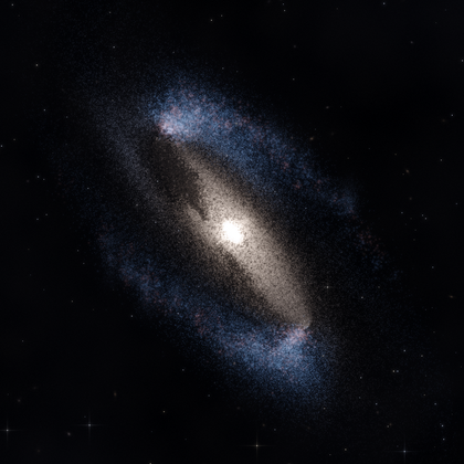 Rendering of PGC 28636 from its measured parameters