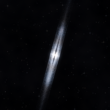 Rendering of PGC 28909 from its measured parameters