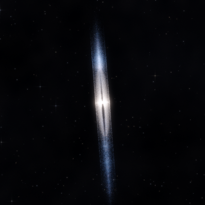 Rendering of PGC 29128 from its measured parameters