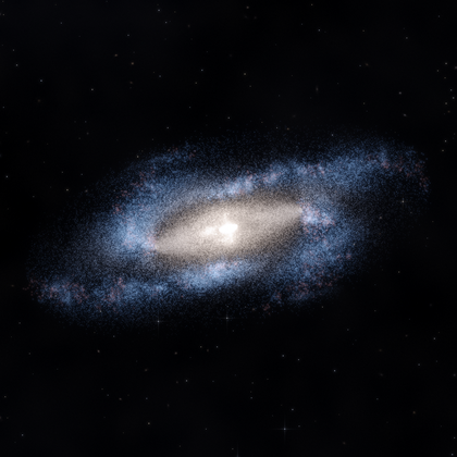 Rendering of PGC 32694 from its measured parameters