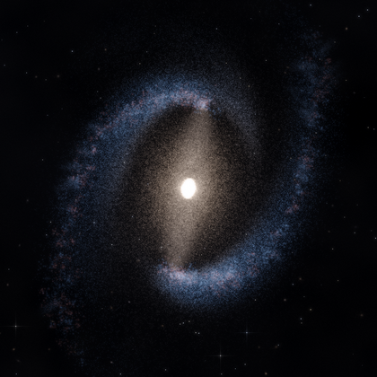 Rendering of PGC 33166 from its measured parameters