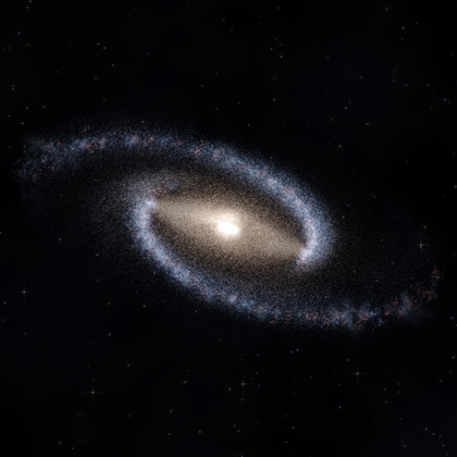 Rendering of PGC 33550 from its measured parameters