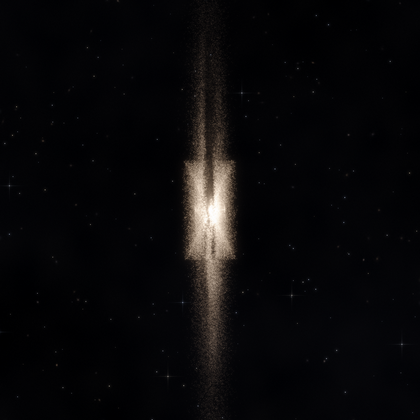 Rendering of PGC 34257 from its measured parameters