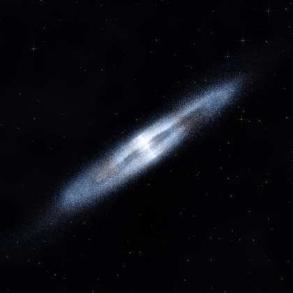 Rendering of PGC 36699 from its measured parameters
