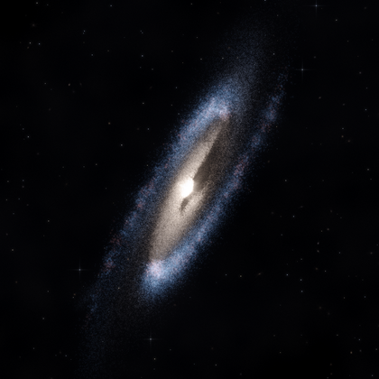 Rendering of PGC 37325 from its measured parameters