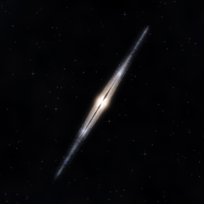 Rendering of PGC 37691 from its measured parameters