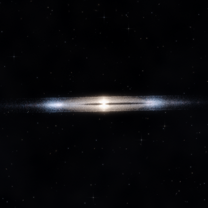Rendering of PGC 39886 from its measured parameters