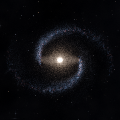 Rendering of PGC 40153 from its measured parameters