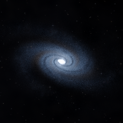 Rendering of PGC 40692 from its measured parameters