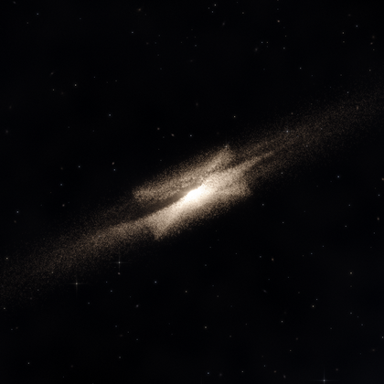 Rendering of PGC 40816 from its measured parameters
