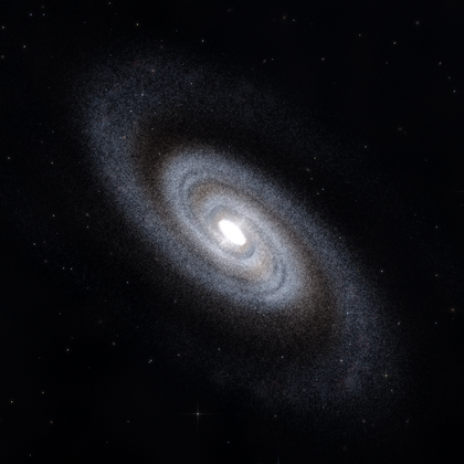 Rendering of PGC 41517 from its measured parameters