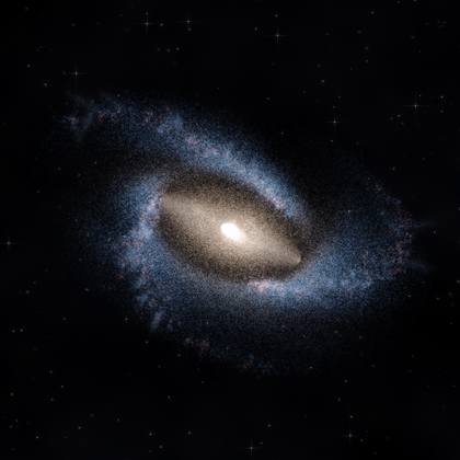 Rendering of PGC 41555 from its measured parameters