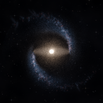 Rendering of PGC 41812 from its measured parameters