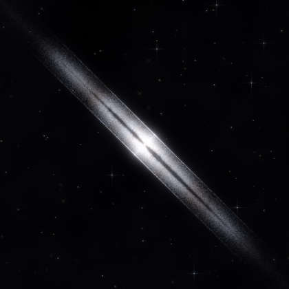 Rendering of PGC 42038 from its measured parameters