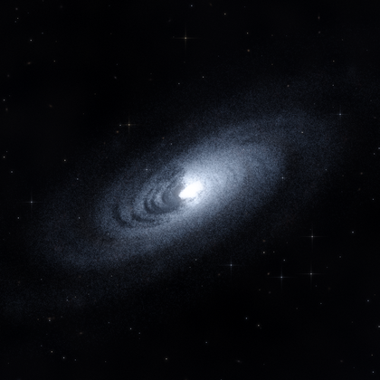 Rendering of PGC 42069 from its measured parameters