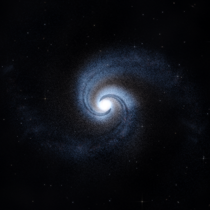 Rendering of PGC 42100 from its measured parameters