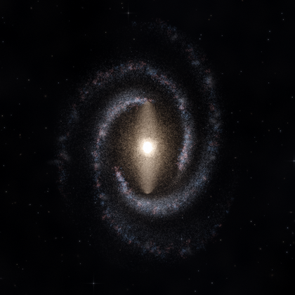 Rendering of PGC 42168 from its measured parameters