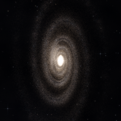 Rendering of PGC 42407 from its measured parameters