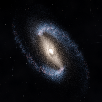 Rendering of PGC 42857 from its measured parameters