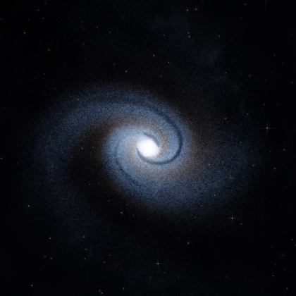 Rendering of PGC 43186 from its measured parameters