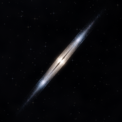 Rendering of PGC 43330 from its measured parameters